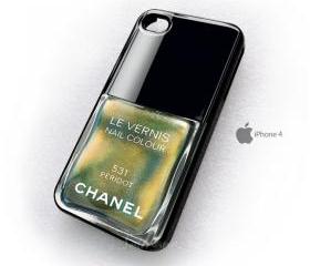 Chanel 531 nail polish le vernis peridot iphone 4 4s 4g case