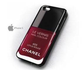 Chanel 455 lotus rouge le vernis nail color iphone 5 case
